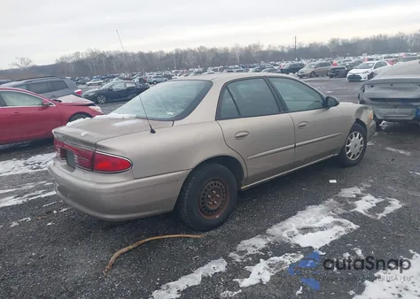 2003 Buick Century Custom из США, поврежденный, VIN 2G4WS52J031242525